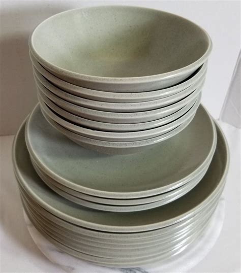 calvin klein khaki collection dinnerware.